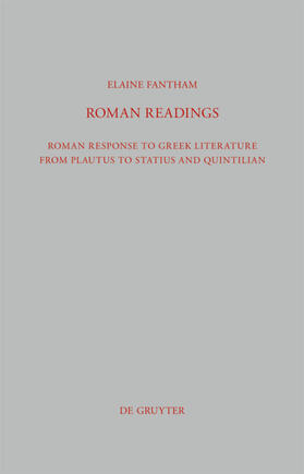 Fantham |  Roman Readings | eBook | Sack Fachmedien
