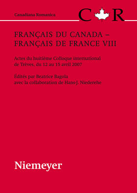 Bagola |  Français du Canada - Français de France VIII | Buch |  Sack Fachmedien