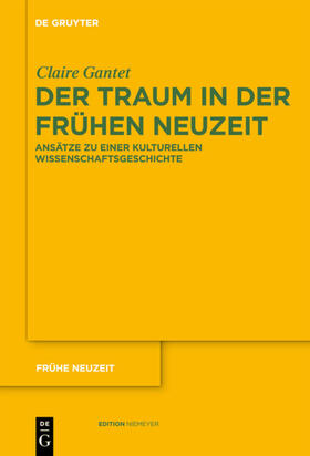 Gantet |  Der Traum in der Frühen Neuzeit | eBook | Sack Fachmedien