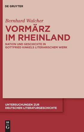 Walcher |  Vormärz im Rheinland | Buch |  Sack Fachmedien