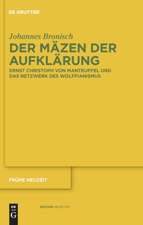 Bronisch |  Der Mäzen der Aufklärung | Buch |  Sack Fachmedien