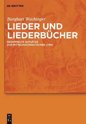 Wachinger |  Lieder und Liederbücher | Buch |  Sack Fachmedien