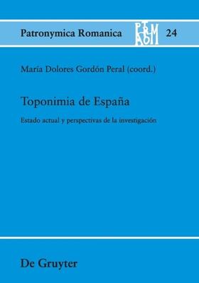 Gordón Peral |  Toponimia de España | eBook | Sack Fachmedien