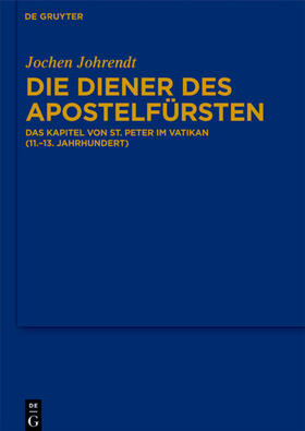 Johrendt | Die Diener des Apostelfürsten | E-Book | sack.de