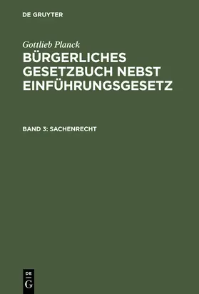  Sachenrecht | Buch |  Sack Fachmedien