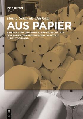 Schmidt-Bachem |  Aus Papier | Buch |  Sack Fachmedien