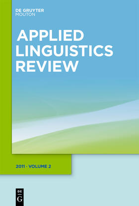 Wei |  Applied Linguistics Review. 2011 2 | Buch |  Sack Fachmedien