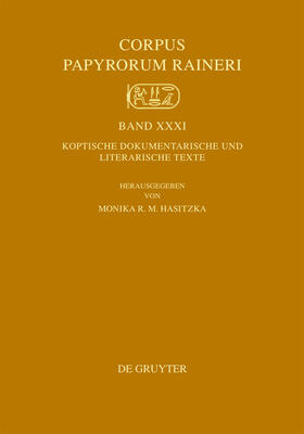 Hasitzka |  Koptische dokumentarische und literarische Texte | Buch |  Sack Fachmedien