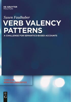Faulhaber |  Verb Valency Patterns | Buch |  Sack Fachmedien