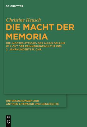 Heusch |  Die Macht der memoria | Buch |  Sack Fachmedien
