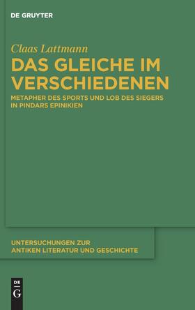 Lattmann |  Das Gleiche im Verschiedenen | Buch |  Sack Fachmedien