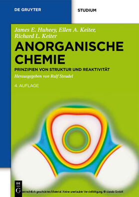 Huheey / Keiter / Steudel |  Anorganische Chemie | eBook | Sack Fachmedien