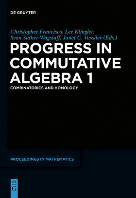 Vassilev / Francisco / Sather-Wagstaff |  Progress in Commutative Algebra 1 | Buch |  Sack Fachmedien