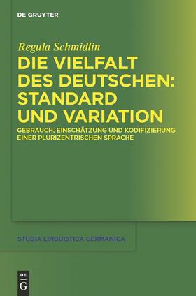 Schmidlin |  Die Vielfalt des Deutschen: Standard und Variation | Buch |  Sack Fachmedien