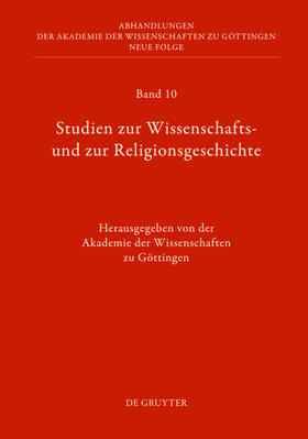  Studien zur Wissenschafts- und zur Religionsgeschichte | eBook | Sack Fachmedien