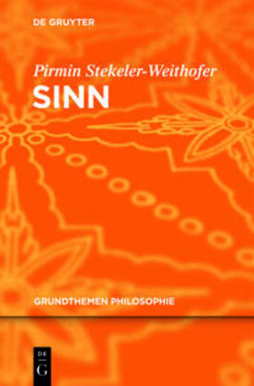 Stekeler-Weithofer |  Sinn | Buch |  Sack Fachmedien