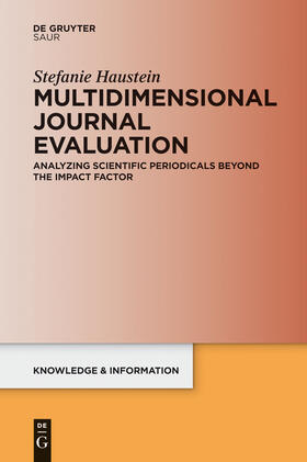 Haustein |  Multidimensional Journal Evaluation | Buch |  Sack Fachmedien