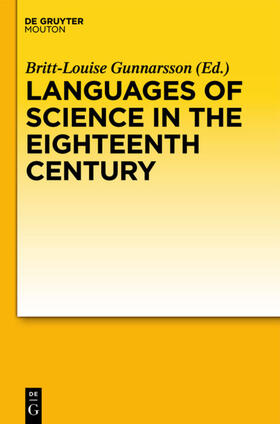 Gunnarsson |  Languages of Science in the Eighteenth Century | eBook | Sack Fachmedien