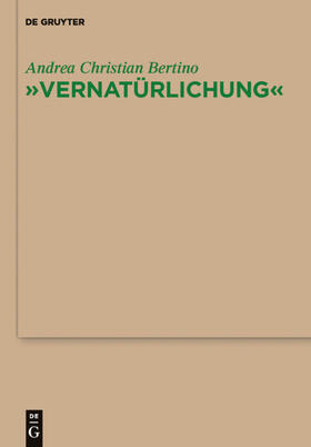 Bertino |  "Vernatürlichung" | eBook | Sack Fachmedien