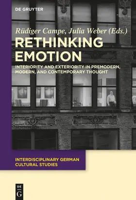 Weber / Campe |  Rethinking Emotion | Buch |  Sack Fachmedien