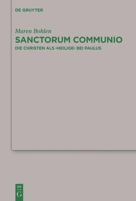 Bohlen |  Sanctorum Communio | Buch |  Sack Fachmedien