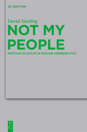 Starling |  Not My People | eBook | Sack Fachmedien