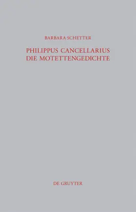 Schetter |  Philippus Cancellarius | eBook | Sack Fachmedien