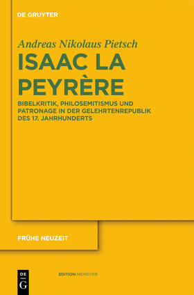 Pietsch |  Isaac La Peyrère | Buch |  Sack Fachmedien