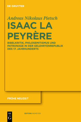 Pietsch |  Isaac La Peyrère | eBook | Sack Fachmedien
