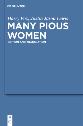 Fox / Lewis |  Many Pious Women | eBook | Sack Fachmedien