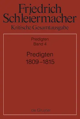 Weiland |  Predigten 1809-1815 | Buch |  Sack Fachmedien