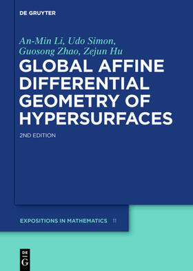 Li / Hu / Simon |  Global Affine Differential Geometry of Hypersurfaces | Buch |  Sack Fachmedien