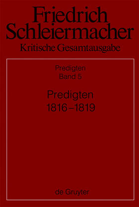 Kretschmar |  Predigten 1816-1819 | eBook | Sack Fachmedien