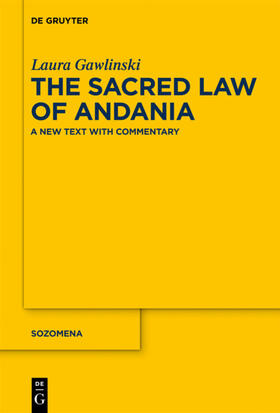 Gawlinski | The Sacred Law of Andania | E-Book | sack.de