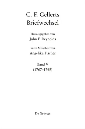 Gellert / Reynolds |  1767-1769 | Buch |  Sack Fachmedien