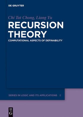 Yu / Chong |  Recursion Theory | Buch |  Sack Fachmedien