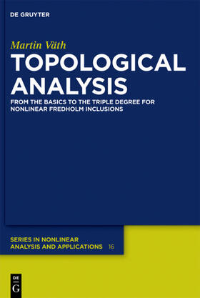 Väth |  Topological Analysis | eBook | Sack Fachmedien