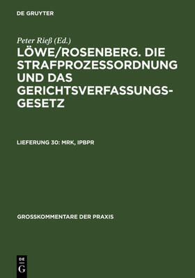 Gollwitzer |  MRK, IPBPR | eBook | Sack Fachmedien