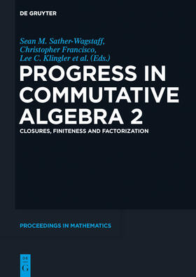 Vassilev / Francisco / Sather-Wagstaff |  Progress in Commutative Algebra 2 | Buch |  Sack Fachmedien