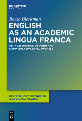 Björkman |  English as an Academic Lingua Franca | Buch |  Sack Fachmedien