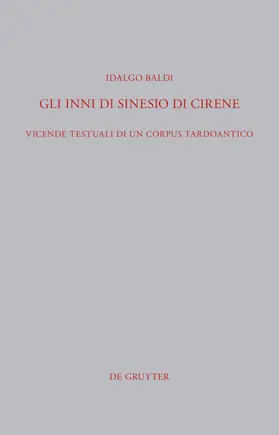 Baldi |  Gli Inni di Sinesio di Cirene | eBook | Sack Fachmedien