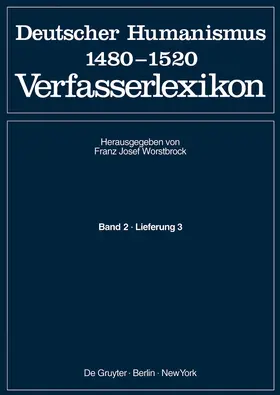 Stammler / Worstbrock / Wachinger |  Rhagius, Johannes (Forts.) - Stamler, Johannes | eBook | Sack Fachmedien