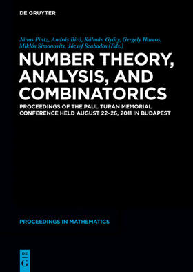 Pintz / Biró / Szabados |  Number Theory, Analysis, and Combinatorics | Buch |  Sack Fachmedien