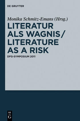 Schmitz-Emans |  Literatur als Wagnis / Literature as a Risk | Buch |  Sack Fachmedien