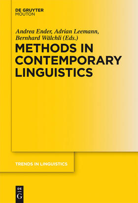 Ender / Wälchli / Leemann |  Methods in Contemporary Linguistics | Buch |  Sack Fachmedien