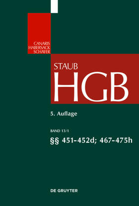 Bodungen / Maurer |  §§ 451 - 452d; 467 - 475h | eBook | Sack Fachmedien