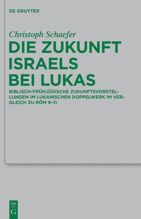 Schaefer |  Die Zukunft Israels bei Lukas | Buch |  Sack Fachmedien