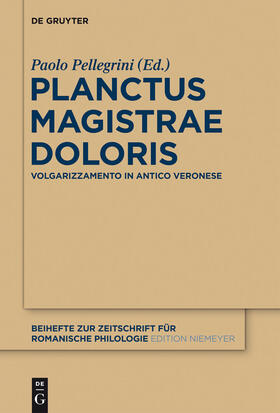 Pellegrini |  Planctus Magistrae Doloris | Buch |  Sack Fachmedien