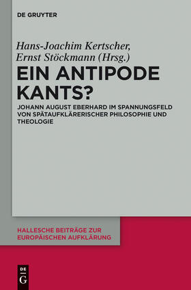 Stöckmann / Kertscher |  Ein Antipode Kants? | Buch |  Sack Fachmedien