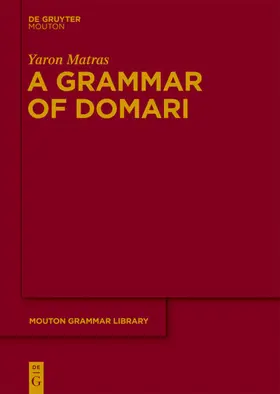 Matras |  A Grammar of Domari | eBook | Sack Fachmedien